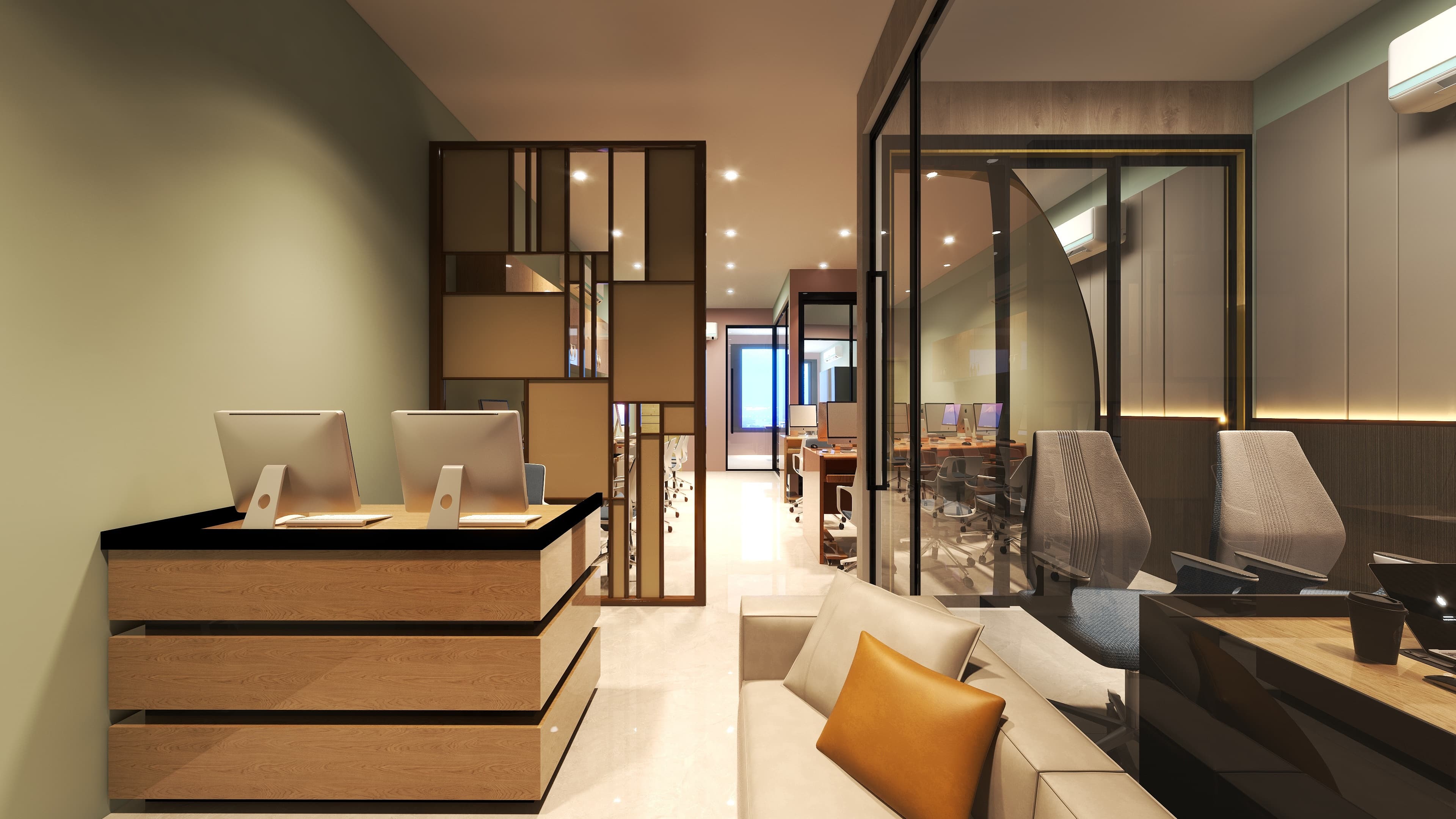 Office Interior Execution